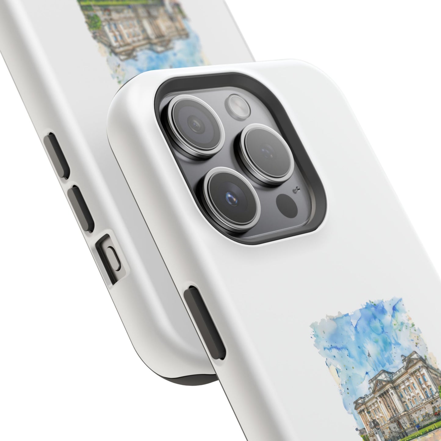 Artistic Magnetic Phone Case, Custom Tough Case, Unique Phone Cover, Gift for Travelers, Landscape Design, Protective Case
