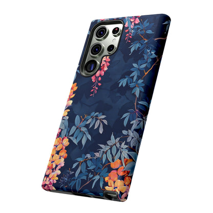 Floral iPhone Case, Tough Phone Cover, Gift for Her, Nature Lover Accessory, Spring Decor, Unique Floral Design