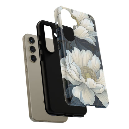 Elegant Floral Phone Case, Floral iPhone Cover, Flower Art Phone Case, Eco-Friendly Mobile Protection, Tough & Stylish Phone Case