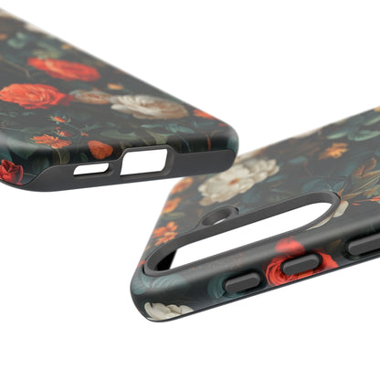Floral Phone Case | Tough Cases with Elegant Design | Gift for Her, Mother's Day, Birthdays, Personalized, Trendy Tech Accessories