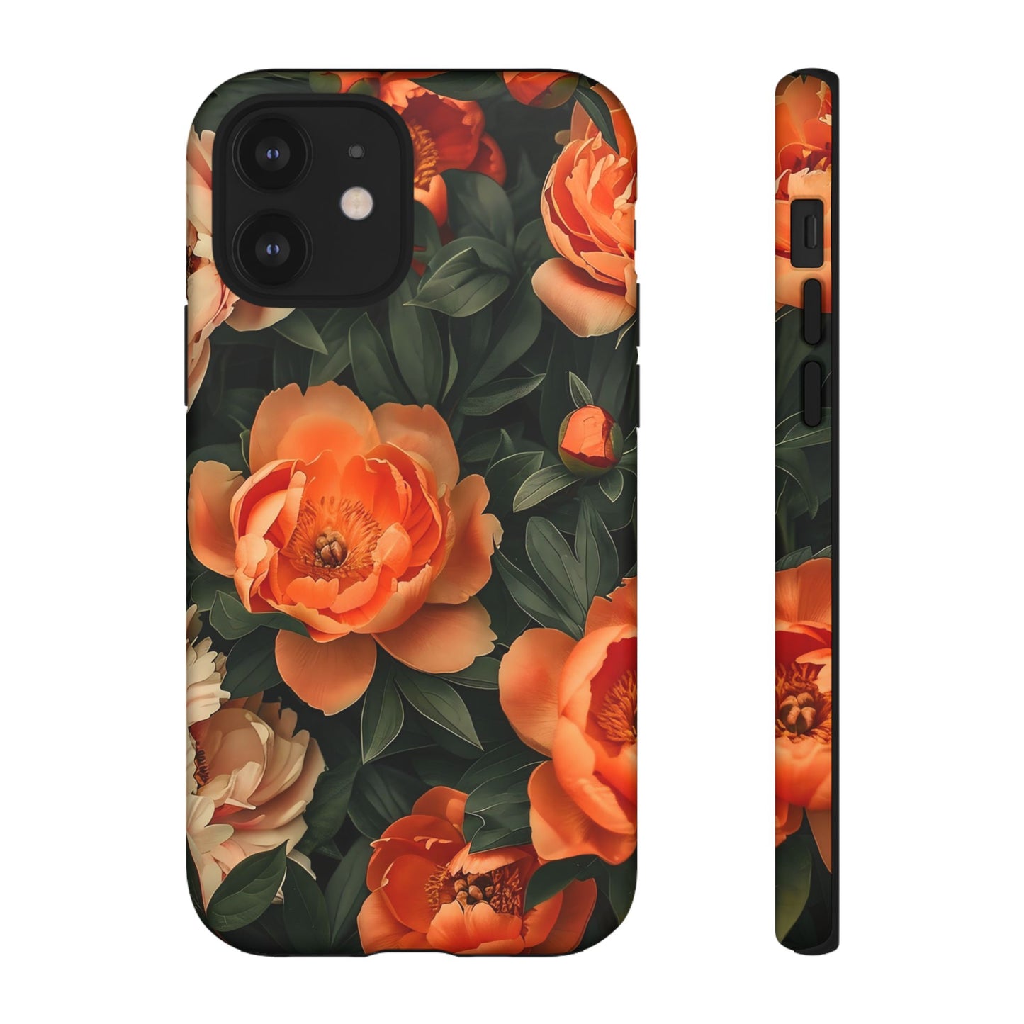 Stylish Floral Phone Case, Tough Cases, Floral Phone Cover, Gift for Her, Spring Accessories, Mother's Day, Phone Protection