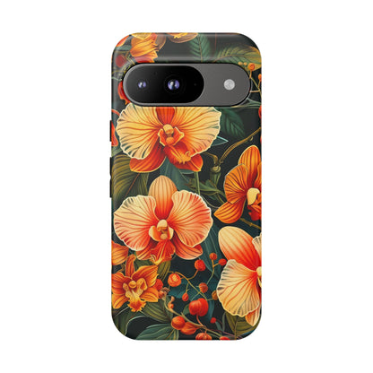 Floral Phone Case - Tough Cases, Protective Cover, Gift for Her, Smartphone Accessory, Floral Design, Nature-Inspired