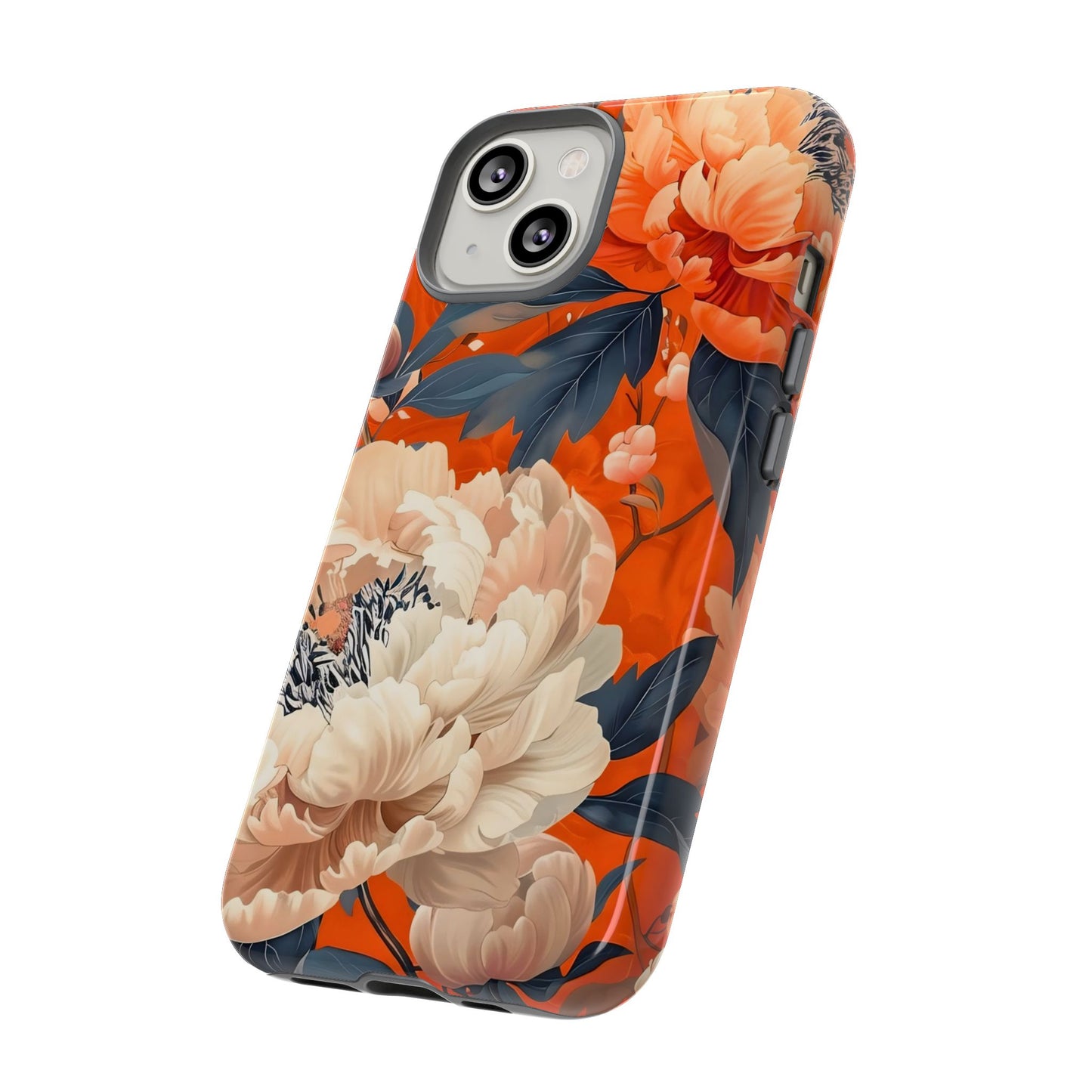 Floral Tough Case, Durable Floral Phone Case, Stylish Protection Case, Gift for Her, Spring Accessories, Mother’s Day Gift