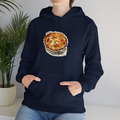 Unisex Heavy Blend™ Hooded Sweatshirt - Savor the Majesty - Iconic British Royal Foods