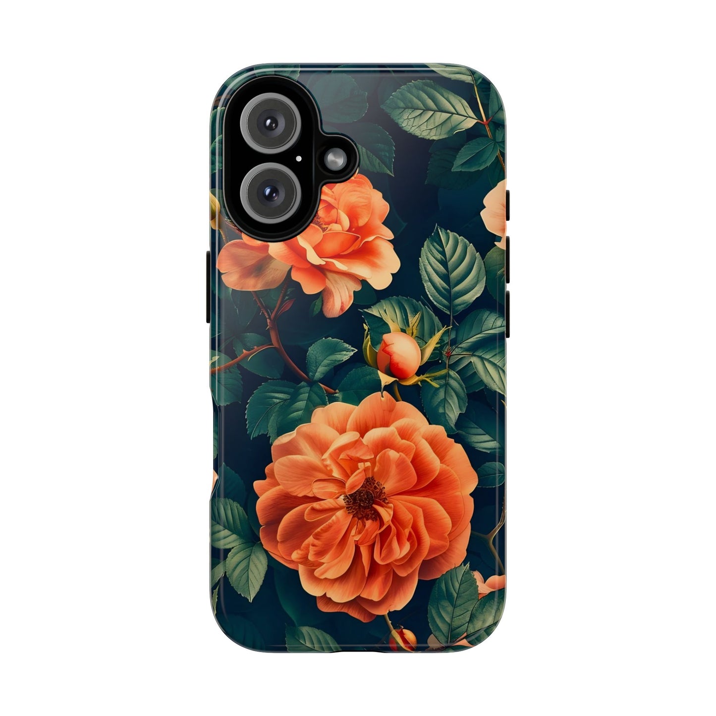 Floral Phone Case, Tough Cases for Nature Lovers, Botanical Design, Phone Protection, Gift for Her, Trending Floral Accessories
