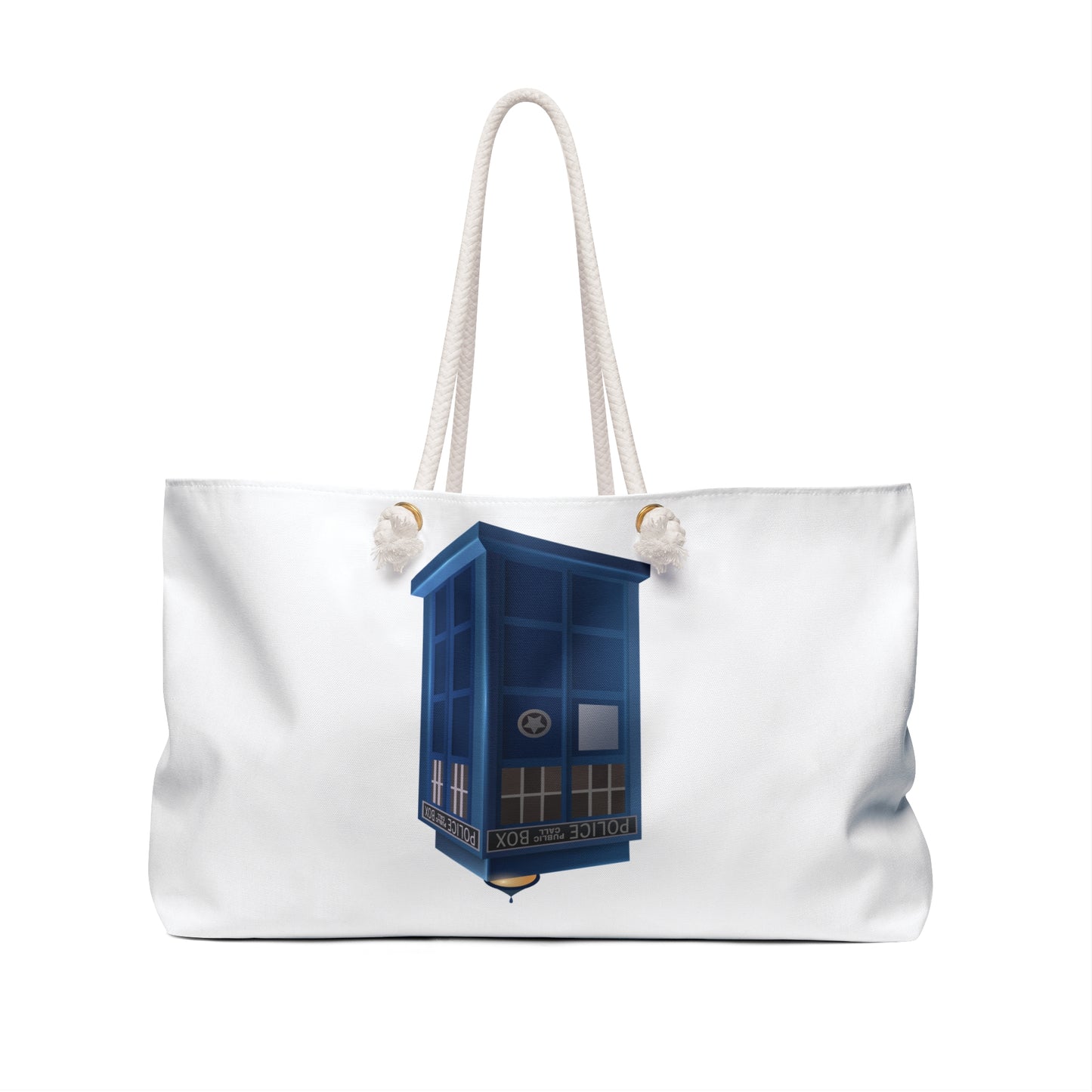 TARDIS Weekender Bag | Perfect for Travel, Beach Days, Gifts for Whovians, Stylish Storage, Movie Nights, Events, and Adventure