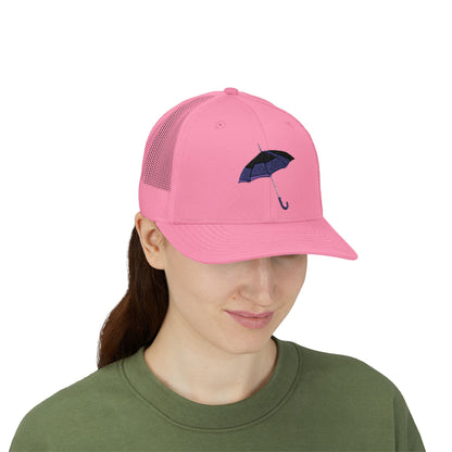 Stylish Umbrella Snapback Trucker Cap | Trendy Hat for Rainy Days, Casual Outings, Outdoor Events, Gift for Him/Her
