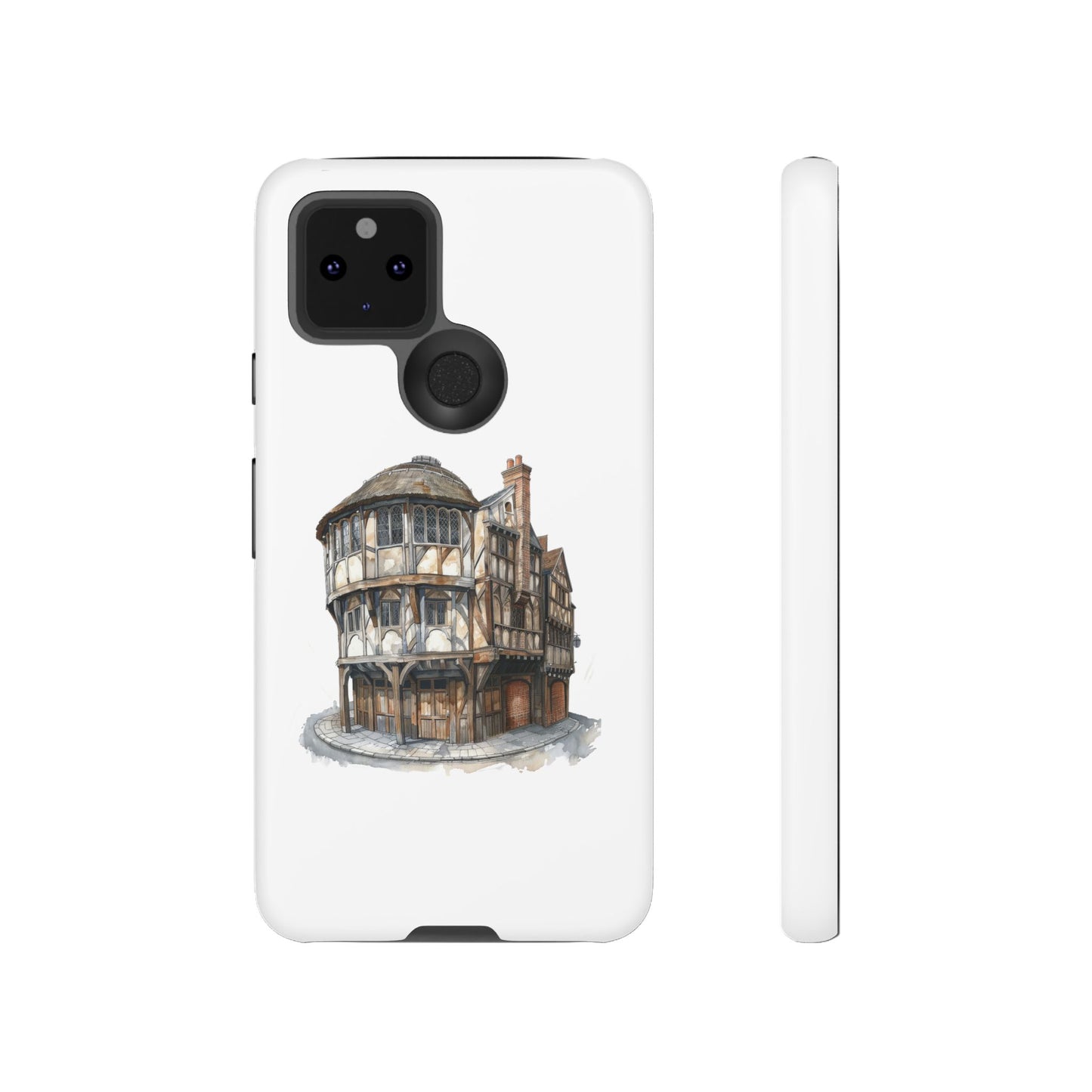 Artistic Phone Case - Tough Cases with Historic Building Design