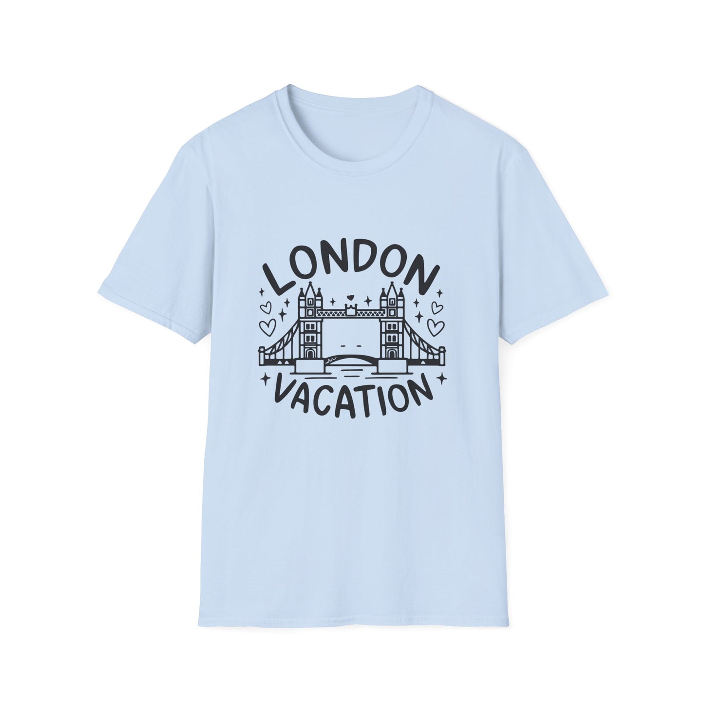 London Vacation Trendy Unisex Softstyle T-Shirt
