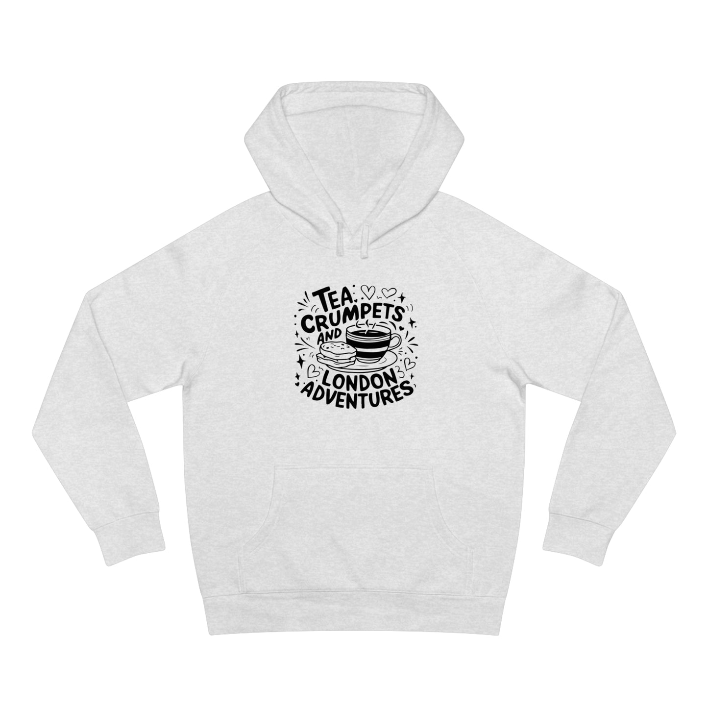 Relaxed Unisex Hoodie - London's Adventures