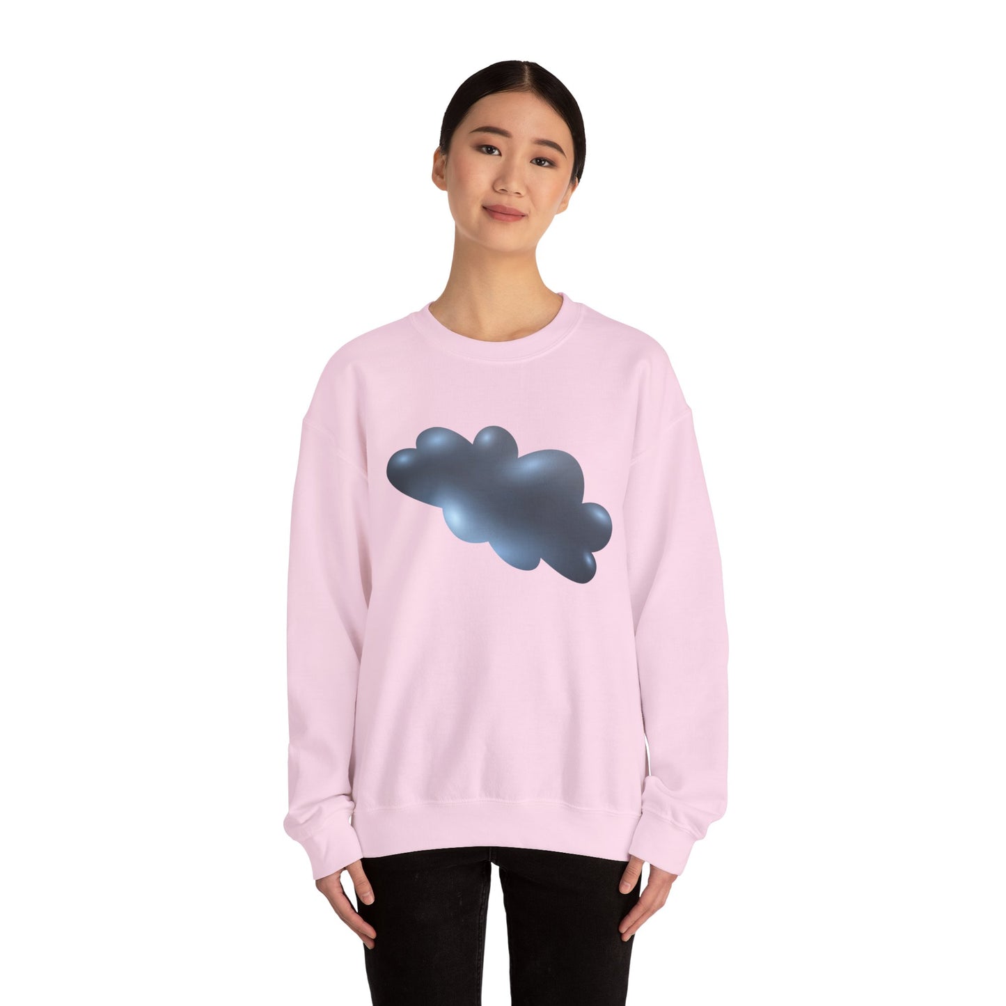 Unisex Heavy Blend™ Crewneck Sweatshirt - Serene Cloudscape - Dreamy Cloud Design