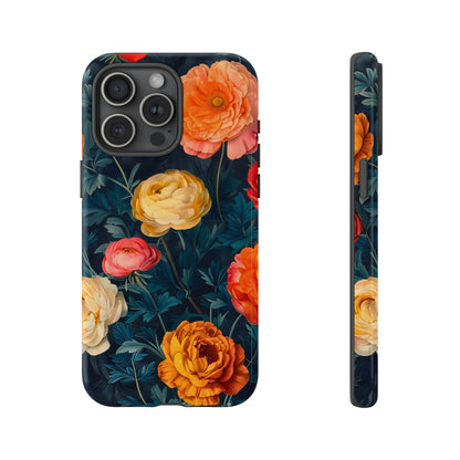 Floral Phone Case, Tough Cases for Phone Protection, Gift for Flower Lovers, Floral Designs, Spring Decor
