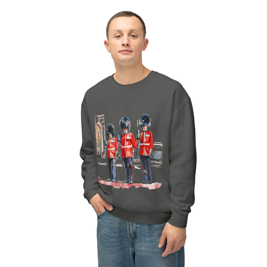 Unisex Lightweight Crewneck Sweatshirt - Red Jacket - Bodmin Keep: Cornwall's Army Museum