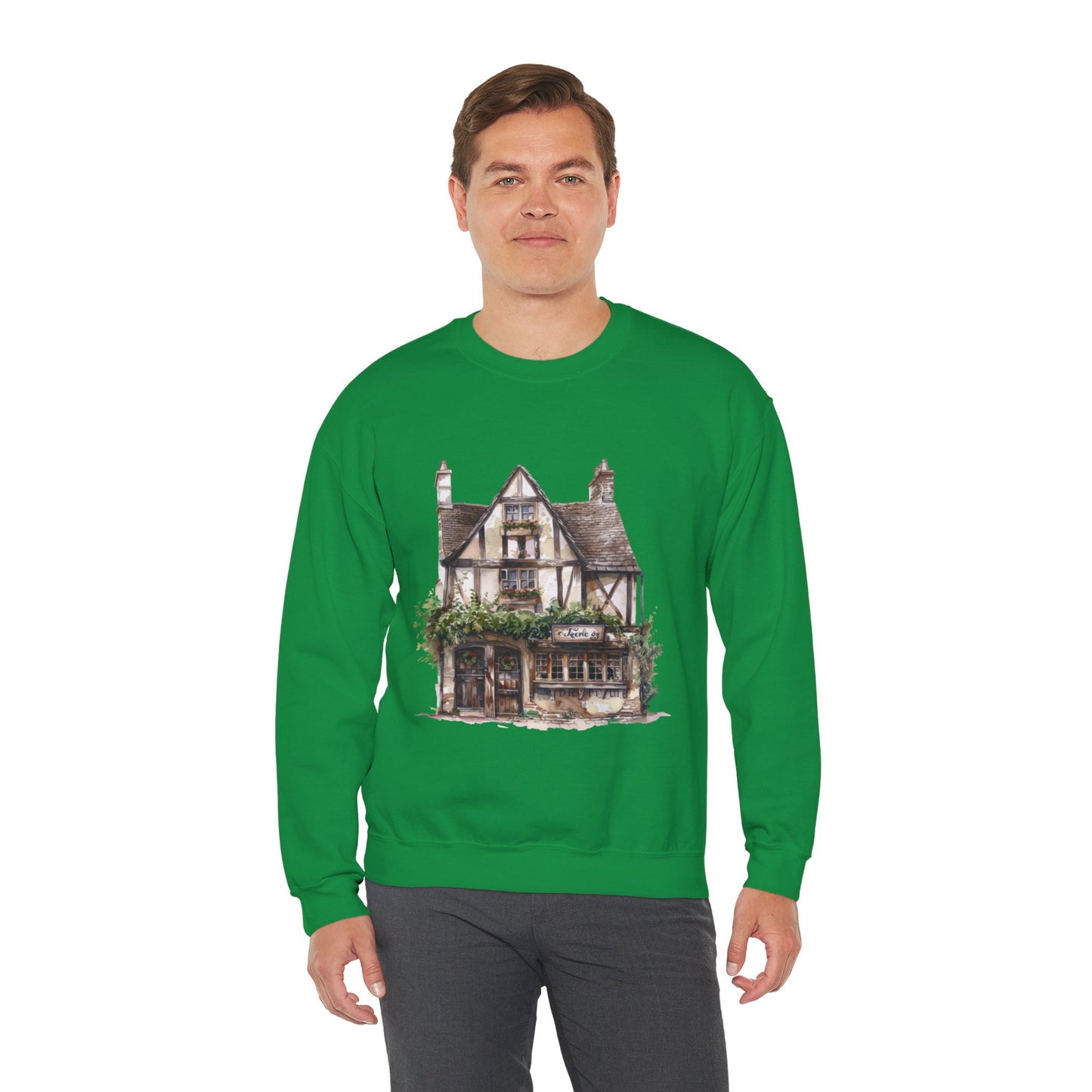 Unisex Heavy Blend™ Crewneck Sweatshirt Peaceful - British Historic House