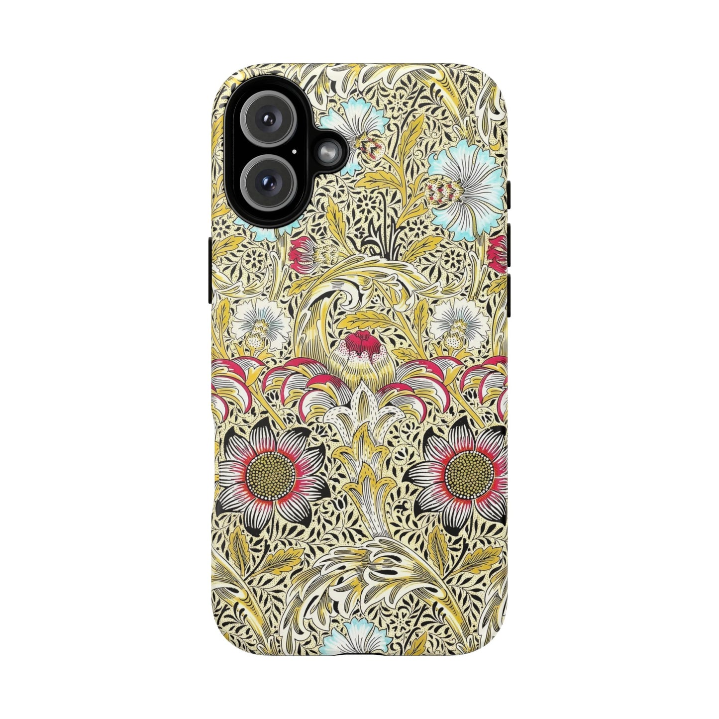 Floral Phone Case - Tough Cases, Floral Design, Stylish, Protective, Unique Gift for Her, Phone Accessories