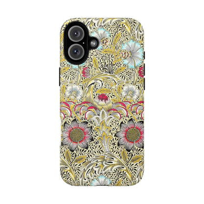 Floral Phone Case - Tough Cases, Floral Design, Stylish, Protective, Unique Gift for Her, Phone Accessories