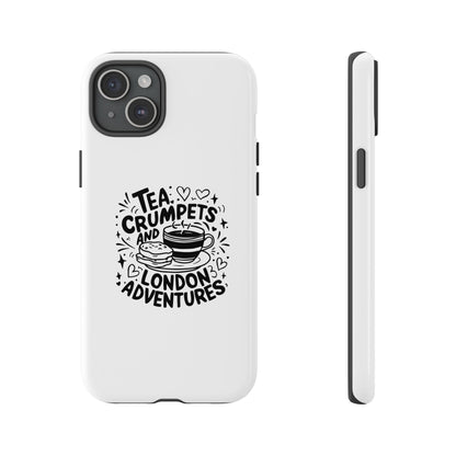 London Adventures Phone Case - Tea & Crumpets Design