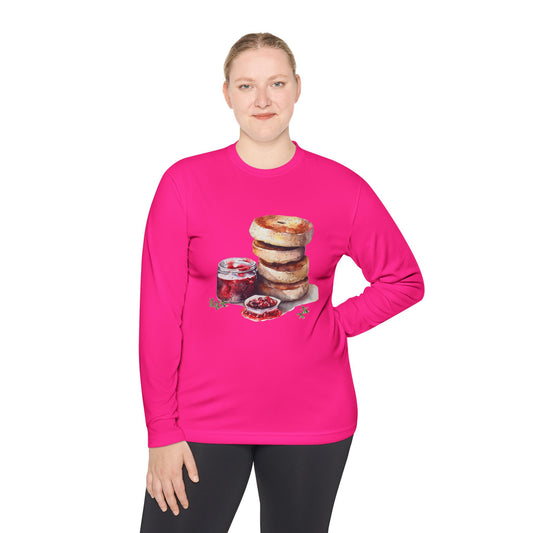 Unisex Lightweight Long Sleeve Tee - From Palaces to Plates - British Royal Cuisine