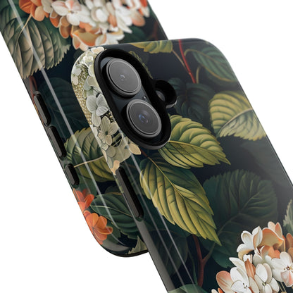 Floral Phone Case - Tough Cases, Nature Lover Gift, Floral Design, Botanical Phone Cover, Stylish Cellphone Accessory, Mother's Day Gift