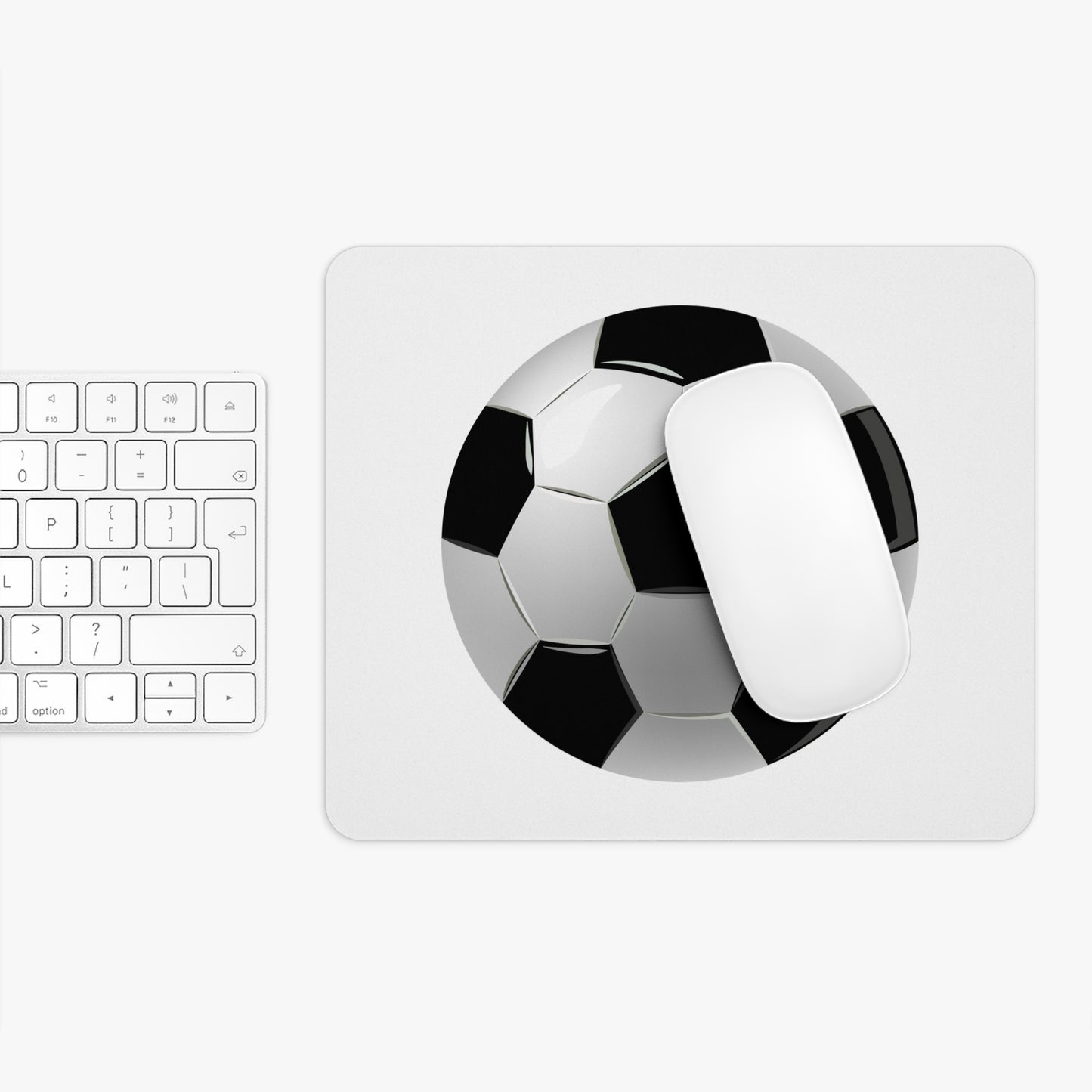 Soccer Ball Mouse Pad - Perfect for Gamers, Sports Fans, Office Decor, Gifts for Him, Graduation & Birthdays