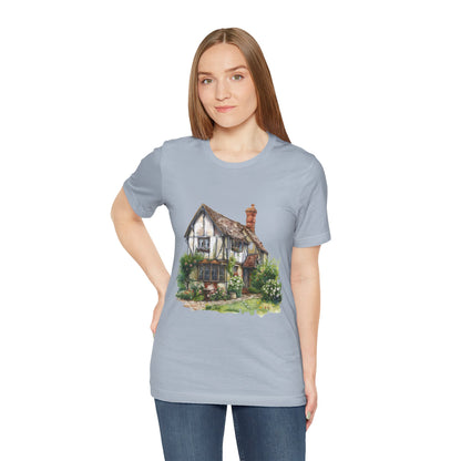 Unisex Jersey Short Sleeve Tee - Timeless Beauty - British Village Homes