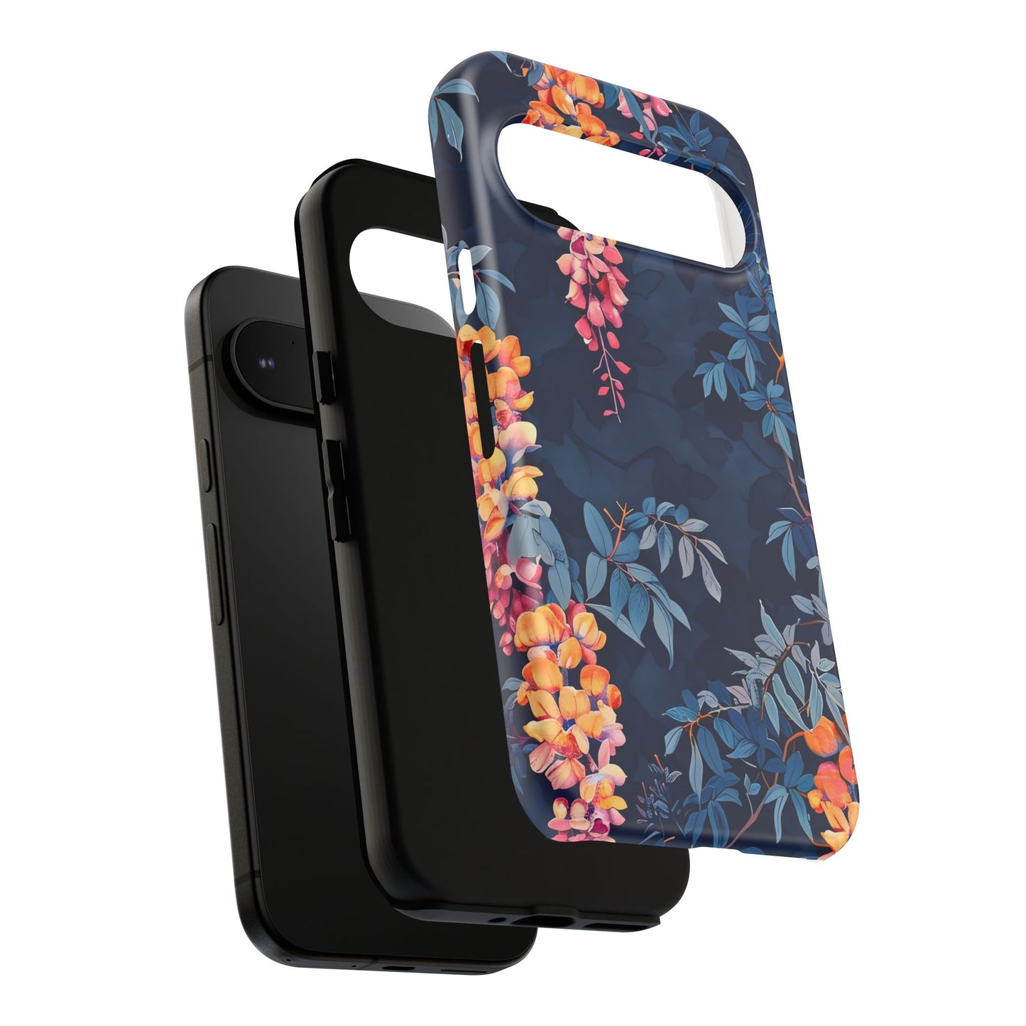 Floral iPhone Case, Tough Phone Cover, Gift for Her, Nature Lover Accessory, Spring Decor, Unique Floral Design