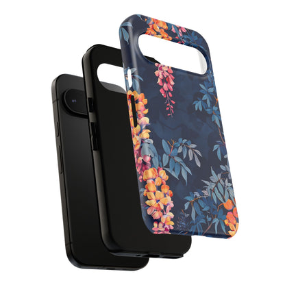 Floral iPhone Case, Tough Phone Cover, Gift for Her, Nature Lover Accessory, Spring Decor, Unique Floral Design