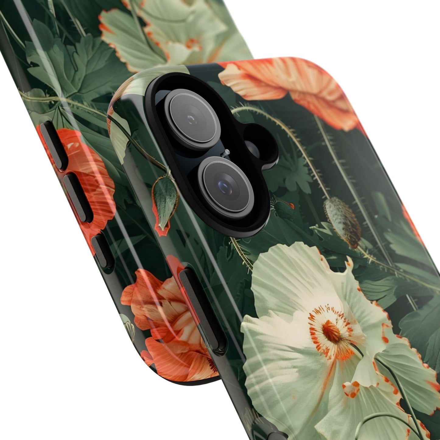 Floral Phone Case - Tough Cases, Botanical Design, Gift for Friends, Trendy Mobile Cover, Personalized Phone Accessory