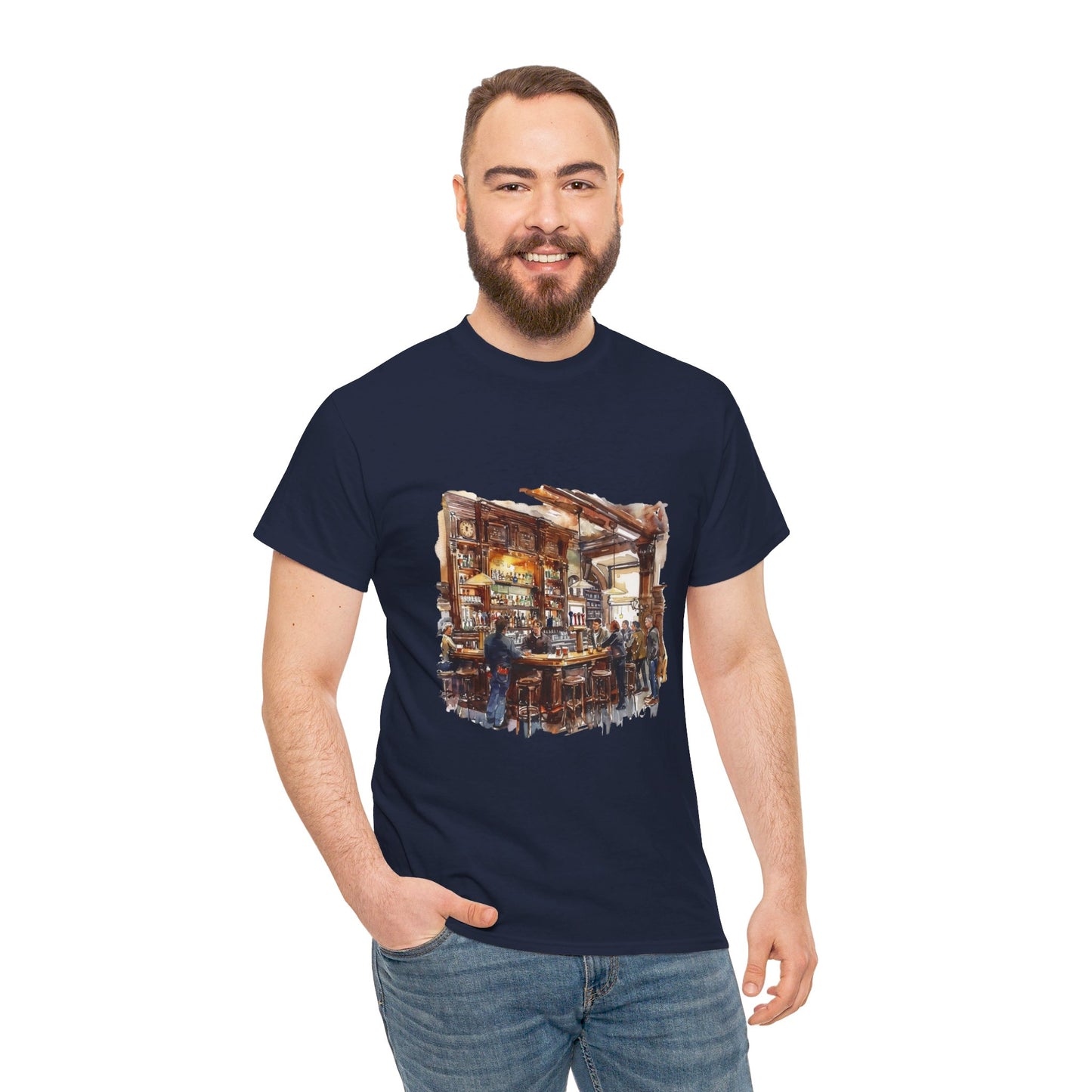 London - The Heart of British Culture Classy Unisex Heavy Cotton T-Shirt