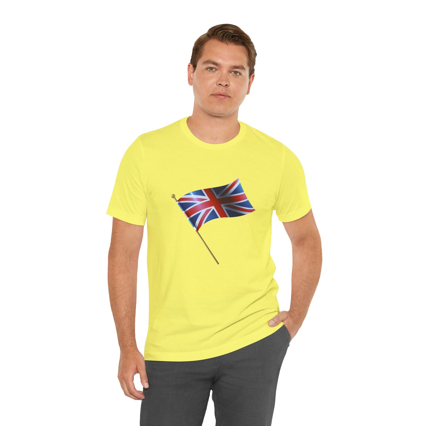 Unisex Jersey Short Sleeve Tee - British Flag Symbolic Union Jack Design