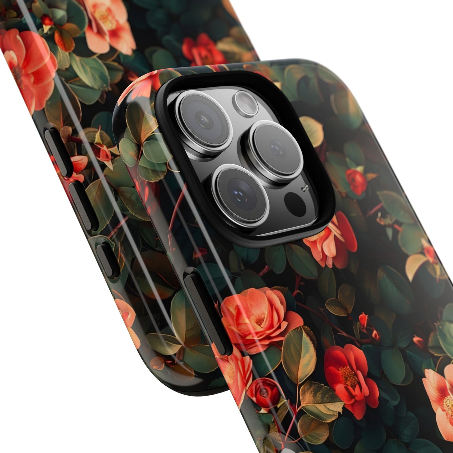 Floral Phone Case - Elegant Floral Design, Tough Protective Case, Perfect Gift for Her, Trendy Phone Accessories, Mother’s Day, Birthday