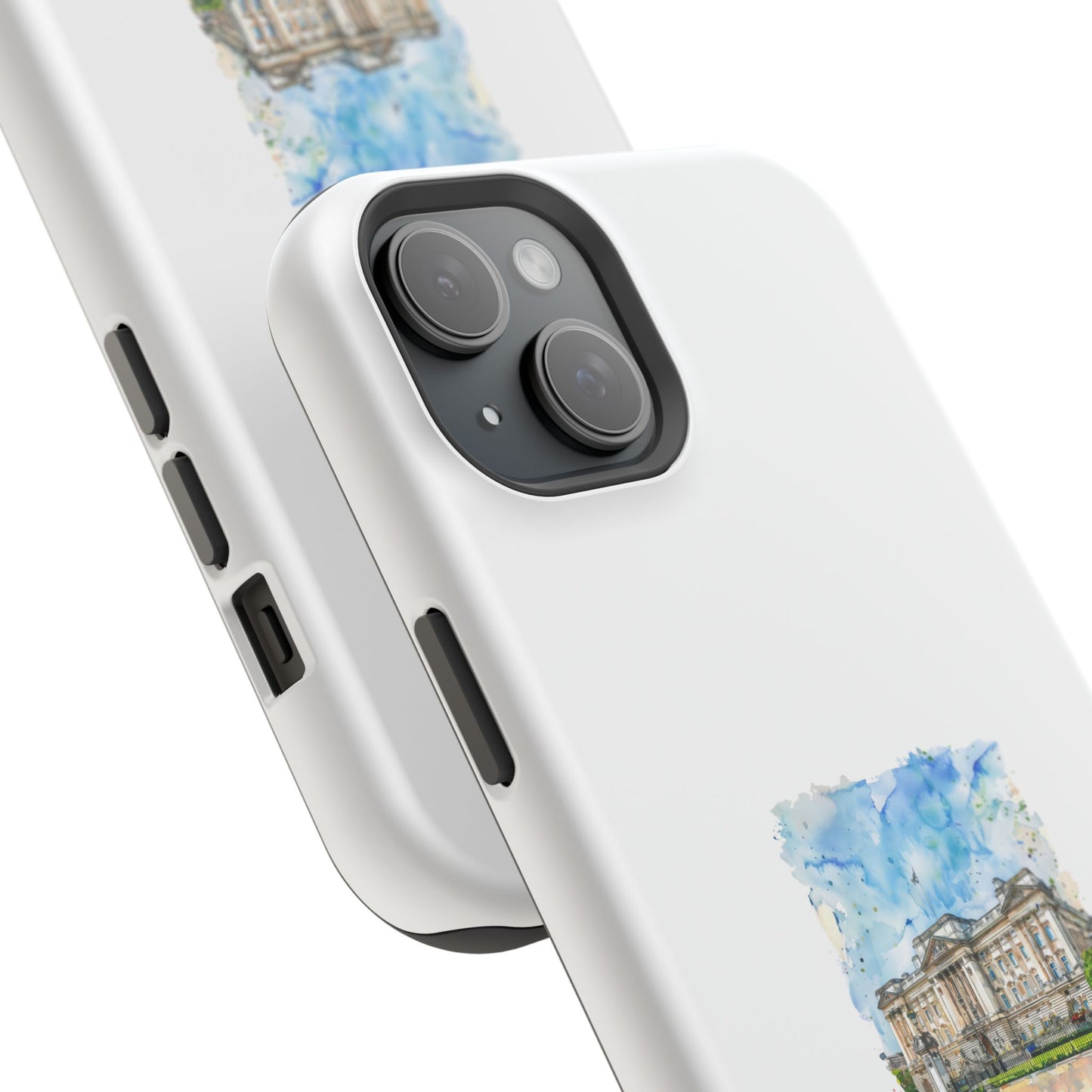 Artistic Magnetic Phone Case, Custom Tough Case, Unique Phone Cover, Gift for Travelers, Landscape Design, Protective Case
