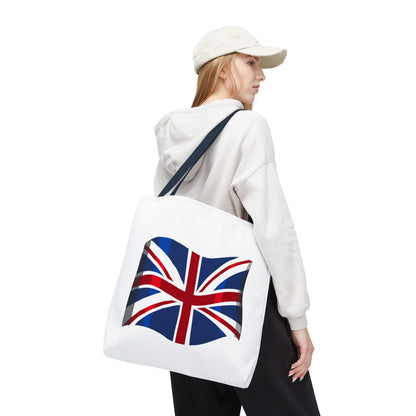 Union Jack Tote Bag, Stylish Reusable Shopping Bag, British Flag Carryall, Eco-Friendly Beach Tote, Gift for Travelers