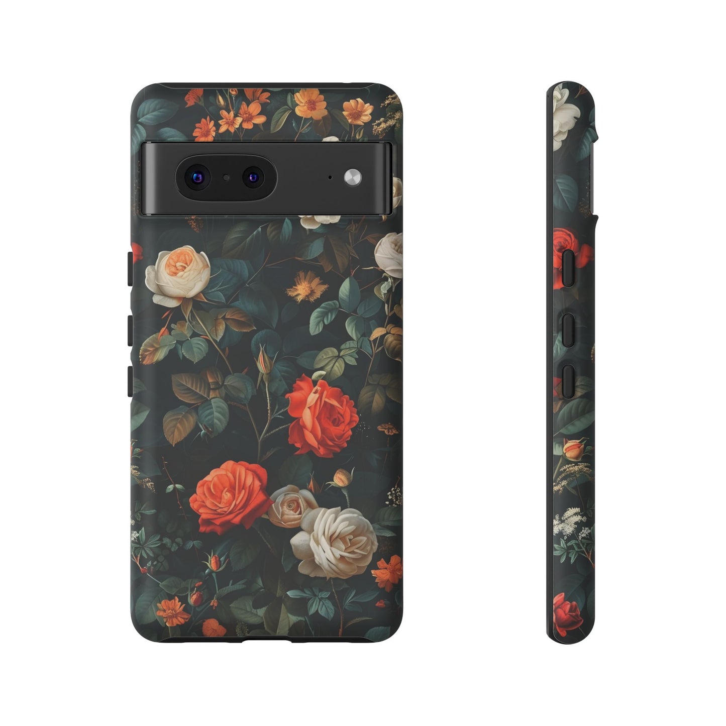 Floral Phone Case | Tough Cases with Elegant Design | Gift for Her, Mother's Day, Birthdays, Personalized, Trendy Tech Accessories
