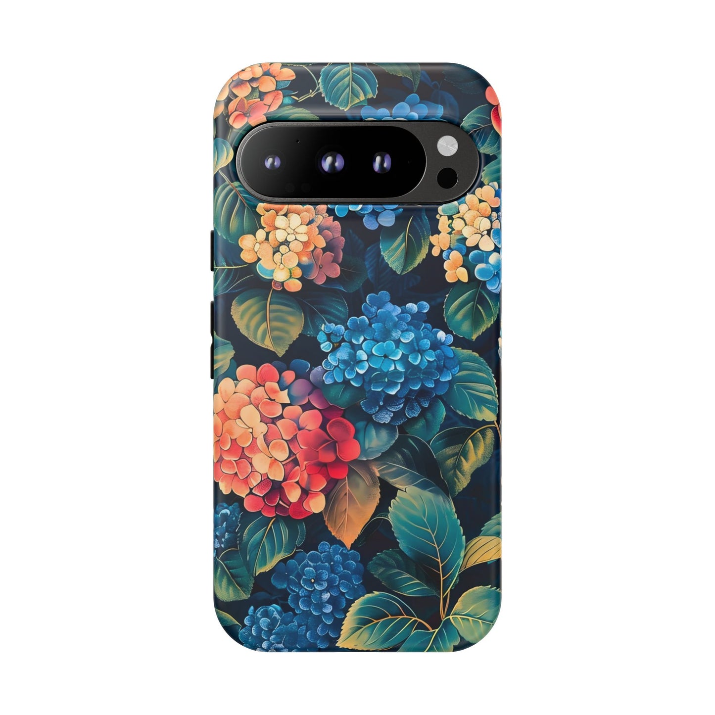 Floral Phone Case, Stylish Tough Case for Gardener Gift, Flower Lover Accessory, Pretty Floral Design, Protective Case