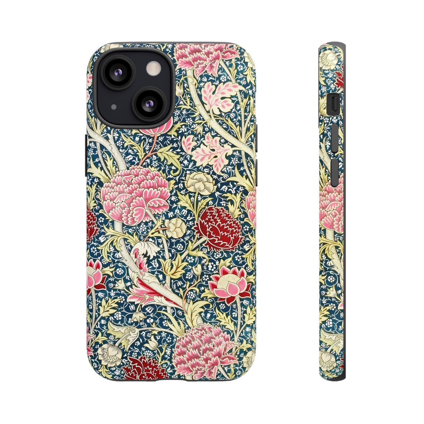 Floral Phone Case, Tough Cases, Durable Phone Cover, Stylish Phone Protector, Gift Idea for Nature Lovers, Floral Pattern Tech Accessories