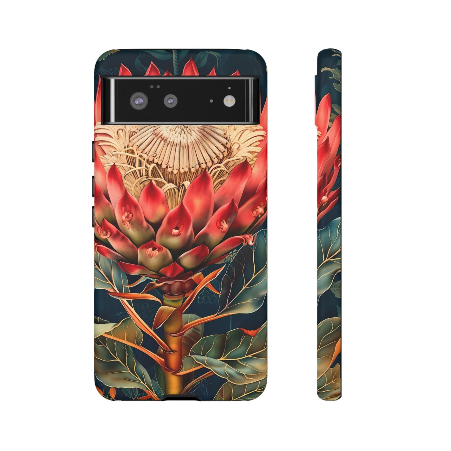 Tough Cases: Vibrant Floral Phone Case, Tough Phone Covers, Floral Art Cases, Nature Design Accessories, Gift for Nature Lovers