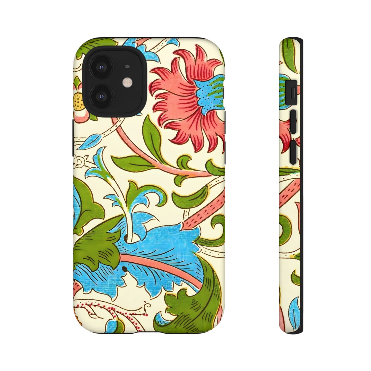 Tough Floral Phone Case - Artistic Smartphone Cover, Floral Print Gift, Protective Case | For Nature Lovers, Stylish Accessory, Phone [...]