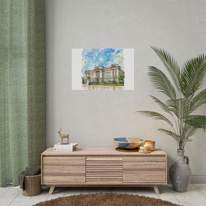 Watercolor Art Rolled Posters