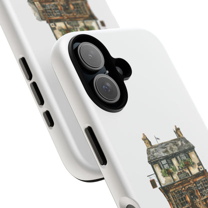 Artistic Phone Case with Cozy Cottage Design