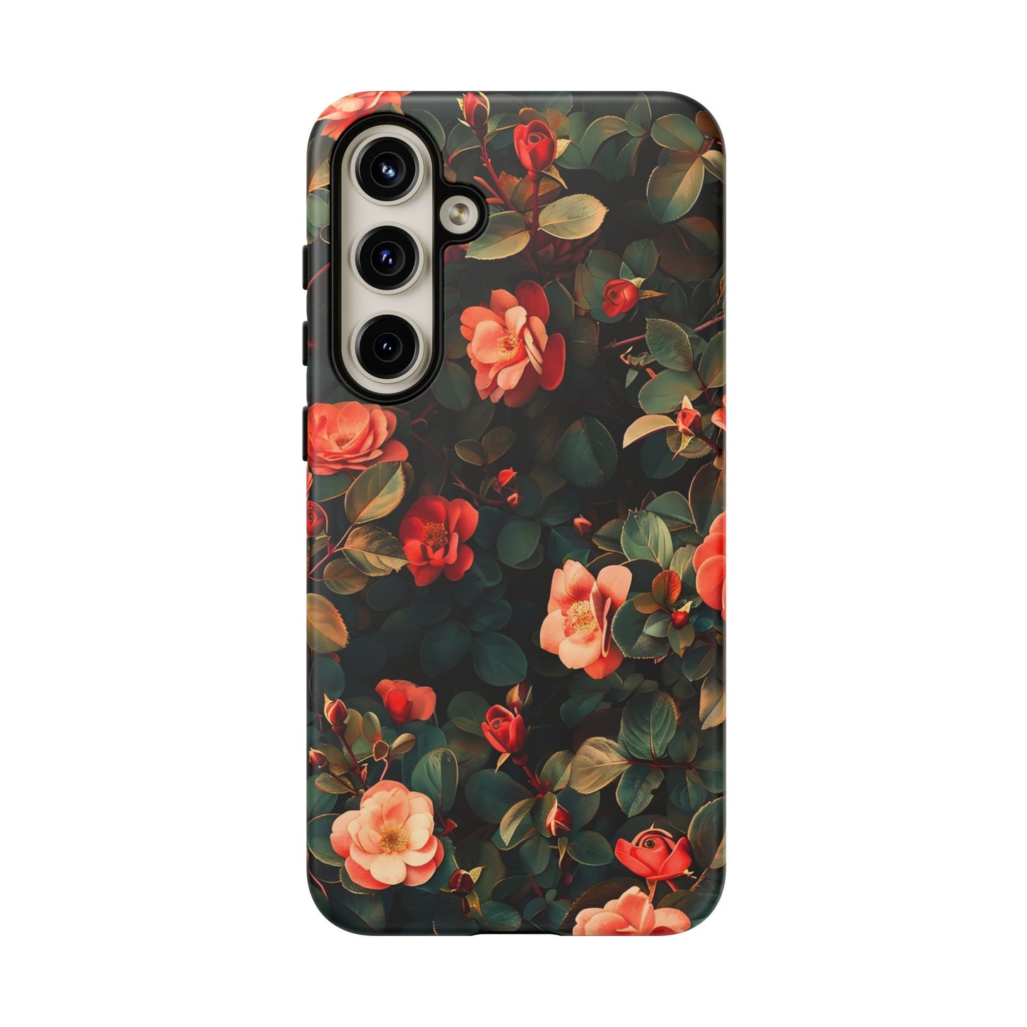 Floral Phone Case - Elegant Floral Design, Tough Protective Case, Perfect Gift for Her, Trendy Phone Accessories, Mother’s Day, Birthday