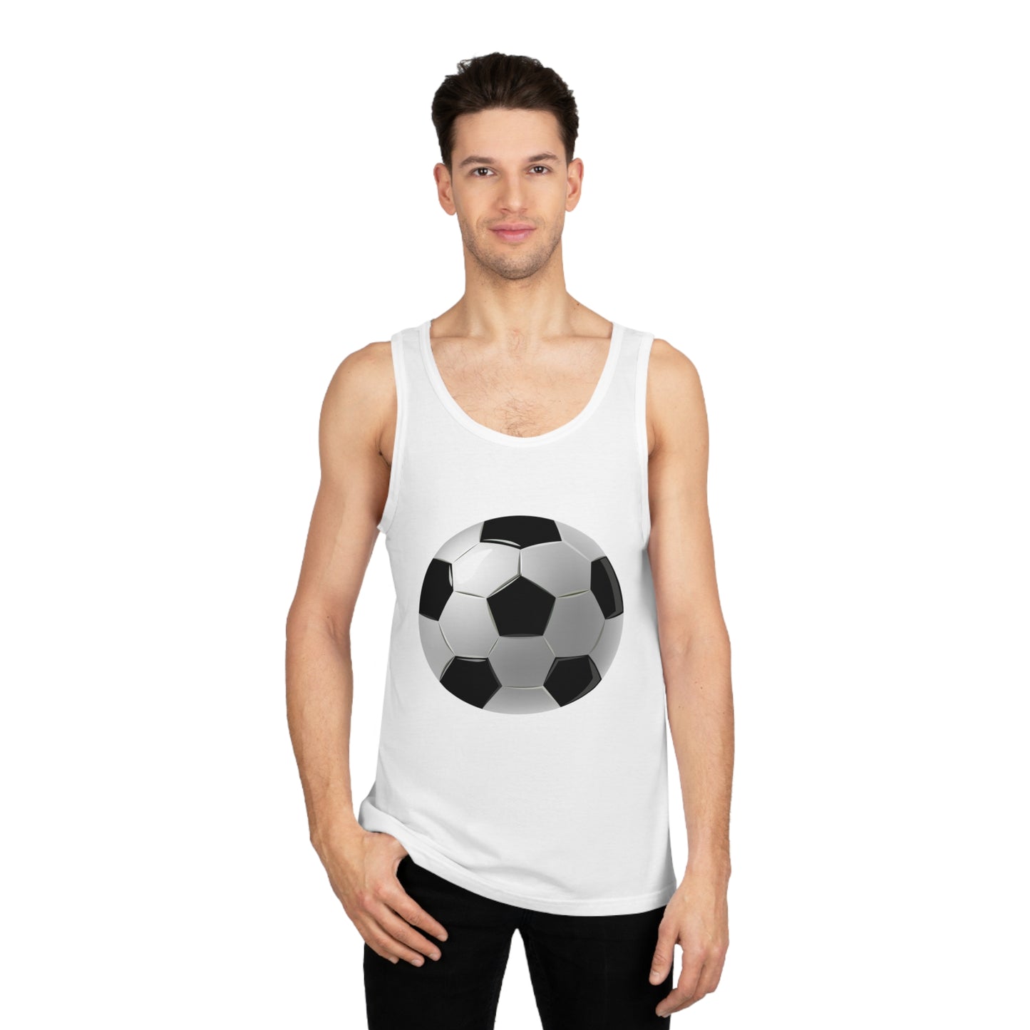 Unisex Softstyle™ Tank Top - Dynamic Football