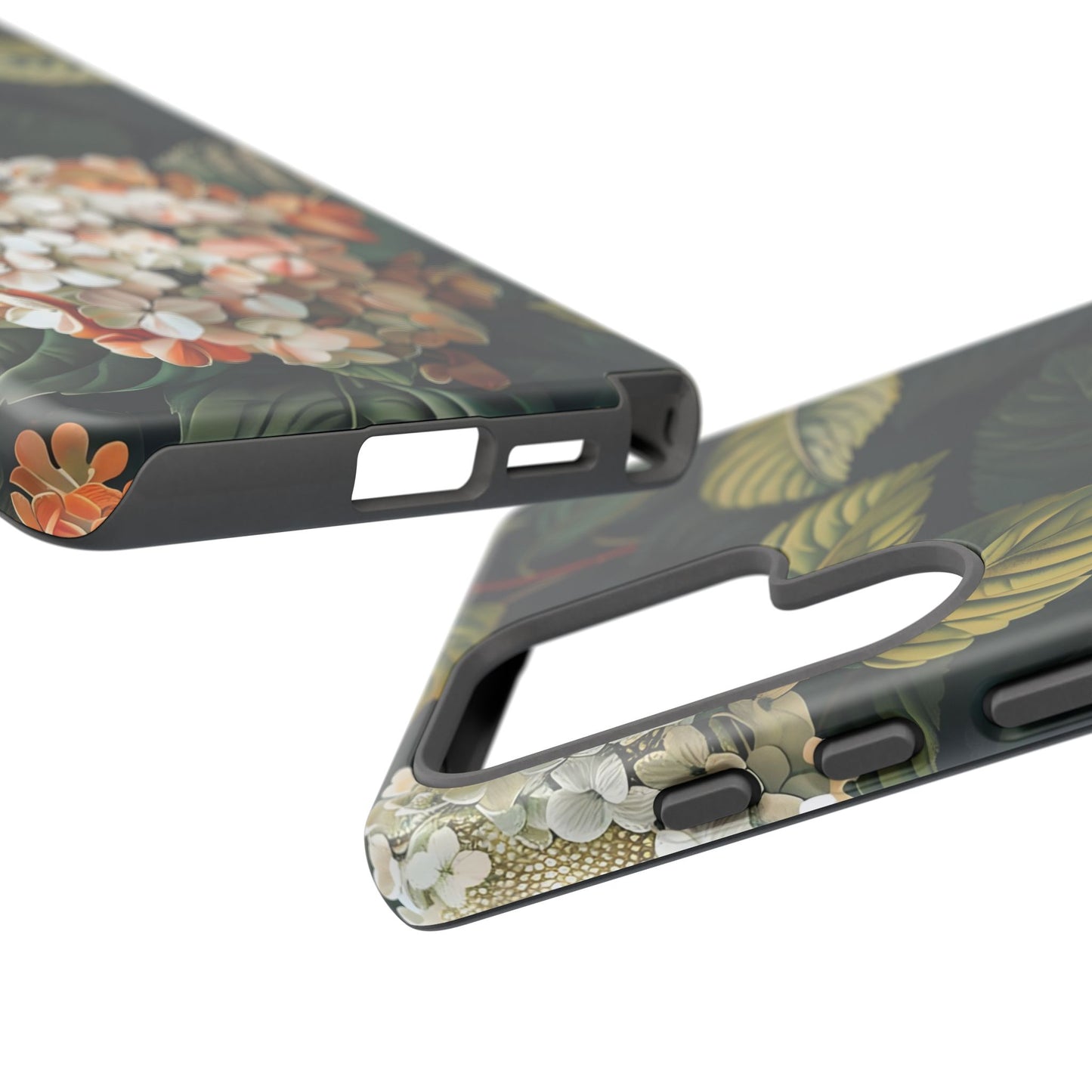 Floral Phone Case - Tough Cases, Nature Lover Gift, Floral Design, Botanical Phone Cover, Stylish Cellphone Accessory, Mother's Day Gift