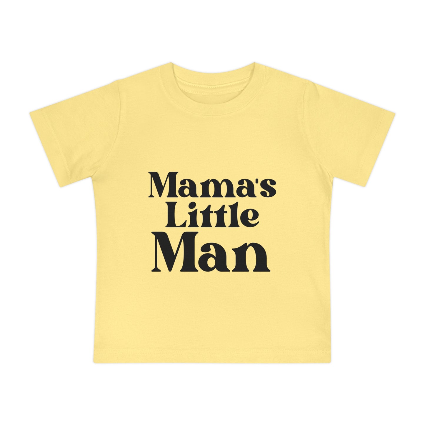 Mama's Little Man Baby T-Shirt | Cute Toddler Tee for Boys