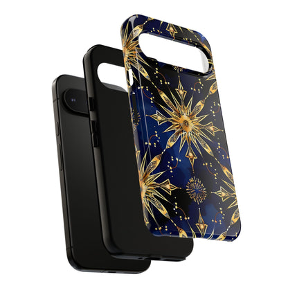 Tough Cases Phone Case with Celestial Design, Stylish Phone Cover, Unique Gift for Space Lovers, Durable Protection, Cosmic Art