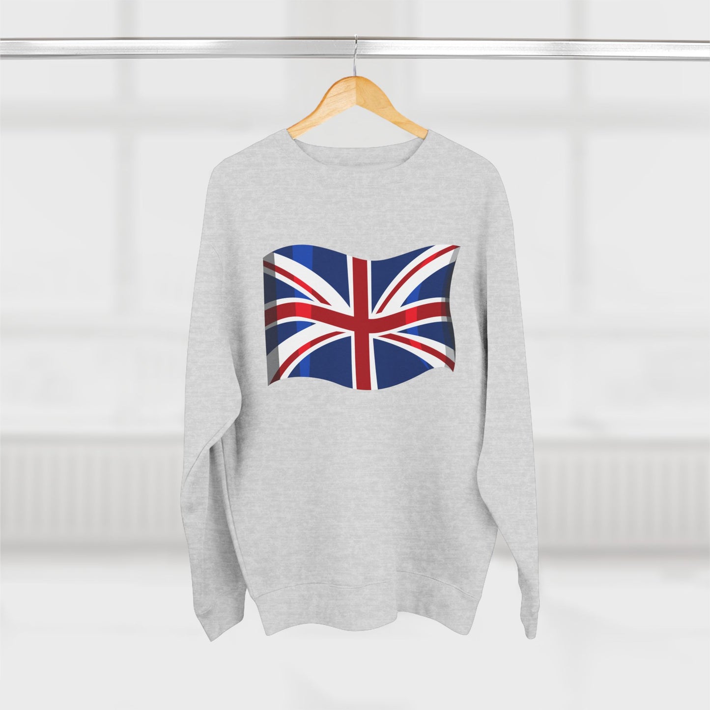 Unisex Crewneck Sweatshirt - Classic UK Flag