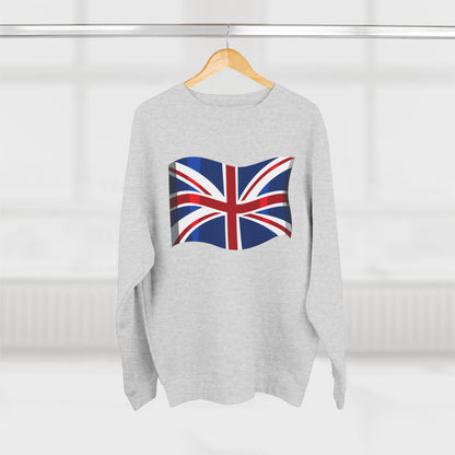 Unisex Crewneck Sweatshirt - Classic UK Flag