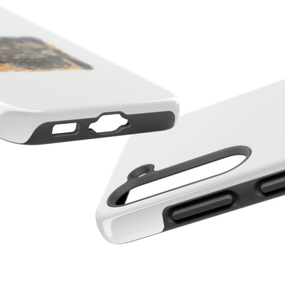 Artistic Tough Phone Cases with Cozy Pub Scene