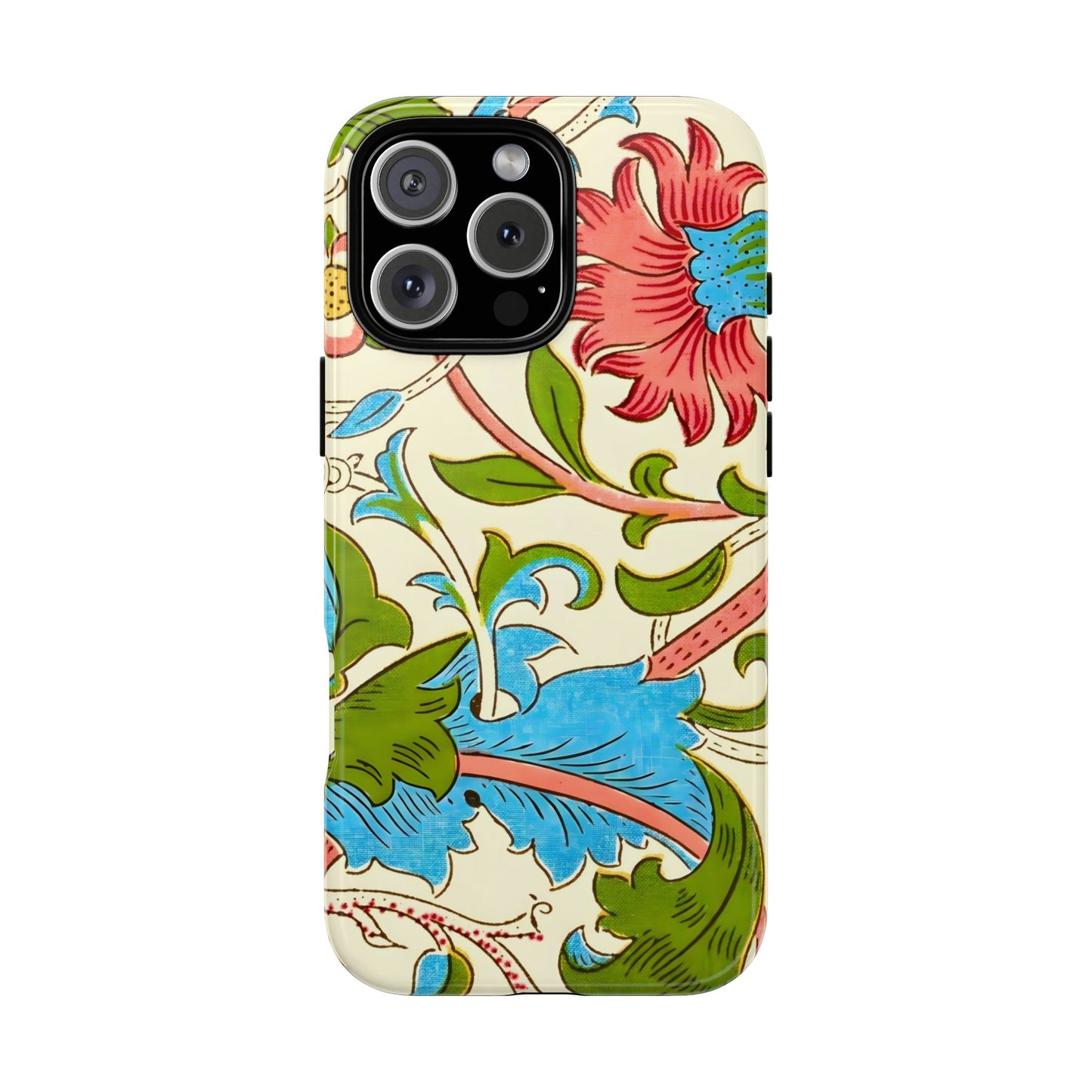 Tough Floral Phone Case - Artistic Smartphone Cover, Floral Print Gift, Protective Case | For Nature Lovers, Stylish Accessory, Phone [...]