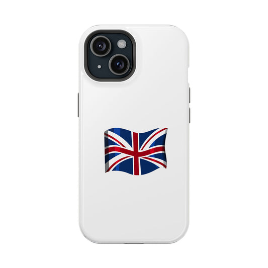 UK Flag Magnetic Phone Case, Durable Tough Cover, Gift for Patriots, Ideal for Travelers, Accessories for Holidays